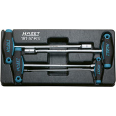 Набор отверток с внутренним шестигранником Hazet 161-57P/4