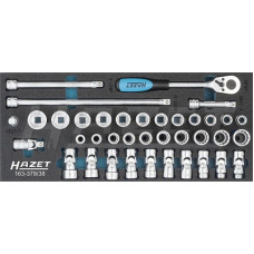 Набор торцевых головок Hazet 163-379/38