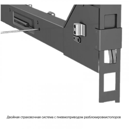Подъемник четырехстоечный, 6,5т, гладкие трапы, eqtree™ FL 4065-L