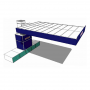 Пост подготовки к окраске 6x4x2.8 с диагональной вытяжкой, SAIMA, PREP KLEEN 4000