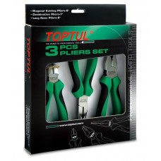 Набор губцевого инструмента 3 предмета TOPTUL GAAE0302