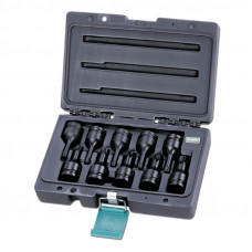 Набор торцовых насадок TORX, 10 предметов, HONITON, H5-IBS40010T