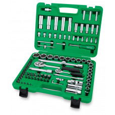 Набор инструментов в чемодане 1/4" и 1/2" 6-гр., 94 предмета TOPTUL