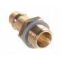 Штуцер б/р с внешней резьбой BSP 1/4", RODCRAFT, 8951011809, 028