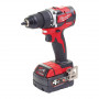 Бесщеточная дрель шуруповерт, Milwaukee, M18CBLDD-0, 4933464316