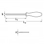 Инструментальная отвертка DRALL+ 1 1,0X5,5X100 STAHLWILLE, 46223055, 4622