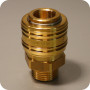 Муфта быстросъемная с наружной резьбой 3/8", LUDECKE, 131008000038, ES 38 A