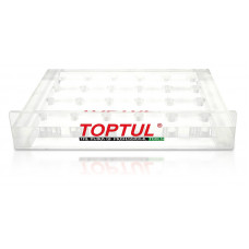 Подставка под зубила и выколотки 24 предмета TOPTUL