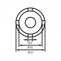 KL-0303, Ключ для коронных гаек, KLANN, KL-0303
