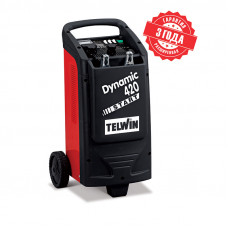 Пуско-зарядное устройство для аккумуляторов TELWIN, DYNAMIC 420 START 12-24В 230В