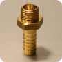 Штуцер 1/4" под шланг 9 мм, LUDECKE, 13101060001409, T 149 M